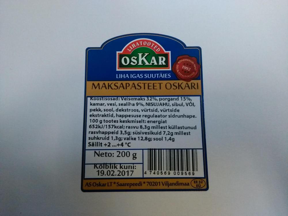 Oskari pasteedi makrod 2017.jpg